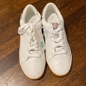 A new day white sneakers
